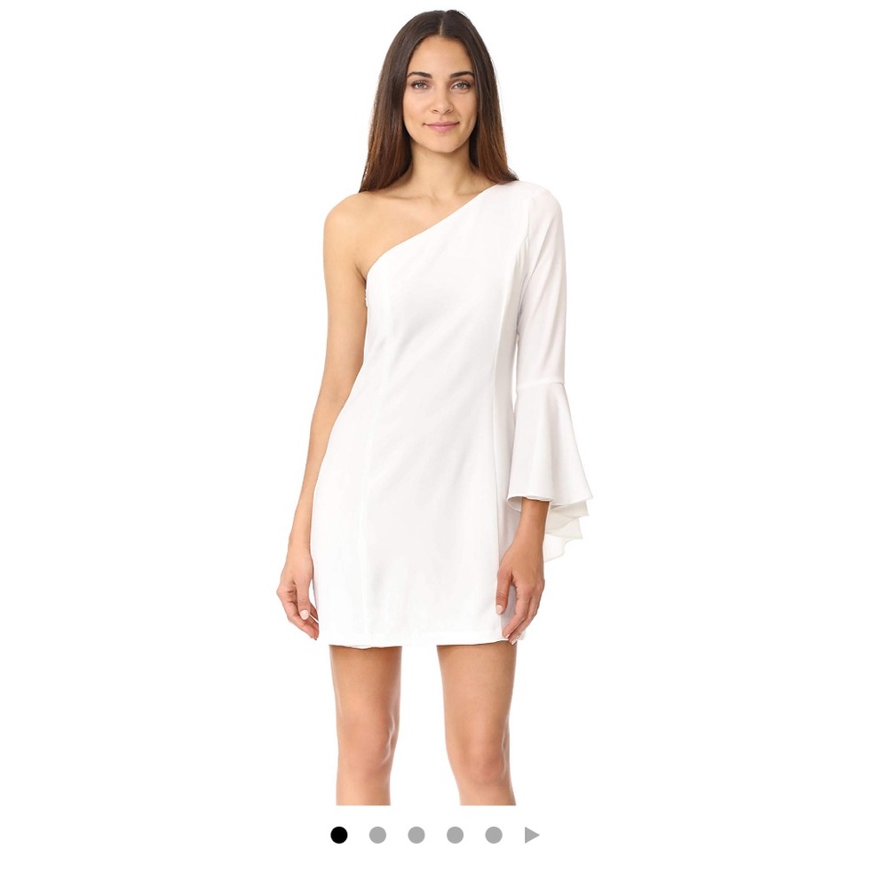 White One Shoulder Dress